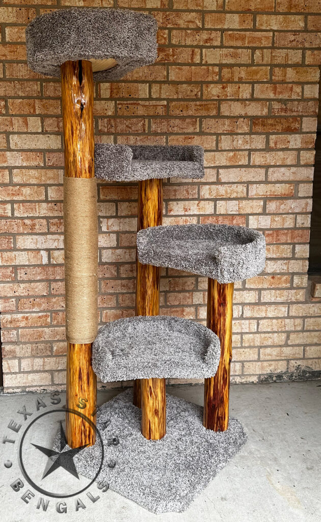 Cedar Cat Tree for sale